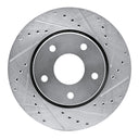 Dynamic Friction 631-40107R Disc Brake Rotor - Front Right