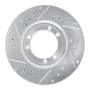 Dynamite Friction 631-44000L Disc Brake Rotor - Front Left or Rear Left