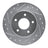 Dynamite Friction 631-45006L Disc Brake Rotor - Rear Left