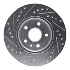 Dynamite Friction 631-47043R Disc Brake Rotor - Front Right