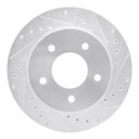 Dynamic Friction 631-48019R Disc Brake Rotor - Front Right
