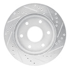 Dynamite Friction 631-48036L Disc Brake Rotor - Front Left
