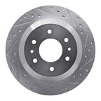 Dynamite Friction 631-48045R Disc Brake Rotor - Rear Right