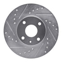 Dynamite Friction 631-54002L Disc Brake Rotor - Front Left