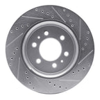 Dynamite Friction 631-54204L Disc Brake Rotor - Front Left