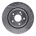 Dynamite Friction 631-59058R Disc Brake Rotor - Front Right