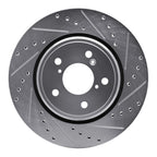 Dynamite Friction 631-59058R Disc Brake Rotor - Front Right