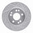 Dynamite Friction 631-63016R Disc Brake Rotor - Front Right