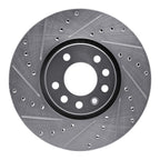 Dynamite Friction 631-65013L Disc Brake Rotor - Front Left