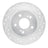 Dynamite Friction 631-67018R Disc Brake Rotor - Rear Right