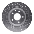 Dynamite Friction 631-67050L Disc Brake Rotor - Rear Left