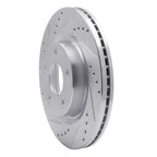 Dynamite Friction 631-67057L Disc Brake Rotor - Front Left