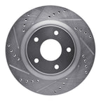 Dynamite Friction 631-67057L Disc Brake Rotor - Front Left