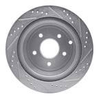 Dynamite Friction 631-67089L Disc Brake Rotor - Rear Left