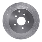 Dynamite Friction 631-67089R Disc Brake Rotor - Rear Right