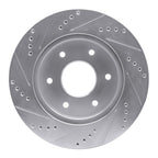 Dynamite Friction 631-67091R Disc Brake Rotor - Front Right