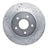 Dynamite Friction 631-67111L Disc Brake Rotor - Rear Left