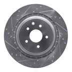 Dynamite Friction 631-68013L Disc Brake Rotor - Rear Left