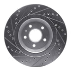 Dynamite Friction 631-73066R Disc Brake Rotor - Rear Right