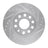 Dynamite Friction 631-74032R Disc Brake Rotor - Front Right
