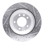 Dynamite Friction 631-74048L Disc Brake Rotor - Rear Left