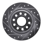 Dynamite Friction 631-74055L Disc Brake Rotor - Rear Left