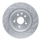 Dynamite Friction 631-75036L Disc Brake Rotor - Rear Left