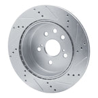Dynamite Friction 631-75036L Disc Brake Rotor - Rear Left