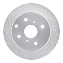 Dynamic Friction 631-76014L Disc Brake Rotor - Rear Left