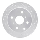 Dynamic Friction 631-76014R Disc Brake Rotor - Rear Right