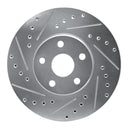 Dynamite Friction 631-76042L Disc Brake Rotor - Front Left