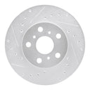 Dynamic Friction 631-76044L Disc Brake Rotor - Front Left