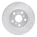 Dynamic Friction 631-76044R Disc Brake Rotor - Front Right