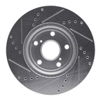 Dynamite Friction 631-76055R Disc Brake Rotor - Front Right