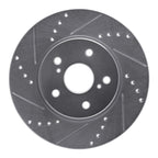 Dynamite Friction 631-76075L Disc Brake Rotor - Front Left