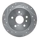 Dynamic Friction 631-76079L Disc Brake Rotor - Rear Left