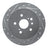 Dynamite Friction 631-76086L Disc Brake Rotor - Rear Left