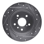Dynamite Friction 631-76091L Disc Brake Rotor - Rear Left