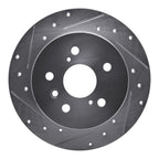 Dynamite Friction 631-76091L Disc Brake Rotor - Rear Left