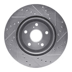 Dynamite Friction 631-76129L Disc Brake Rotor - Front Left