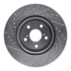 Dynamite Friction 631-76129R Disc Brake Rotor - Front Right