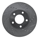 Dynamite Friction 631-80041R Disc Brake Rotor - Front Right