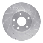 Dynamite Friction 631-80071R Disc Brake Rotor - Front Right
