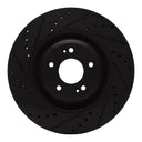 Dynamic Friction 633-03070L Disc Brake Rotor - Front Left