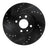 Dynamite Friction 633-07004L Disc Brake Rotor - Front Left