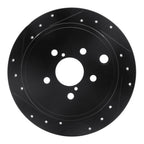 Dynamite Friction 633-13021L Disc Brake Rotor - Rear Left