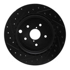 Dynamite Friction 633-13022R Disc Brake Rotor - Rear Right