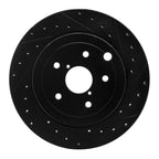 Dynamite Friction 633-13022R Disc Brake Rotor - Rear Right