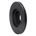 Dynamite Friction 633-13034L Disc Brake Rotor - Front Left