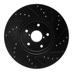 Dynamite Friction 633-13035L Disc Brake Rotor - Front Left